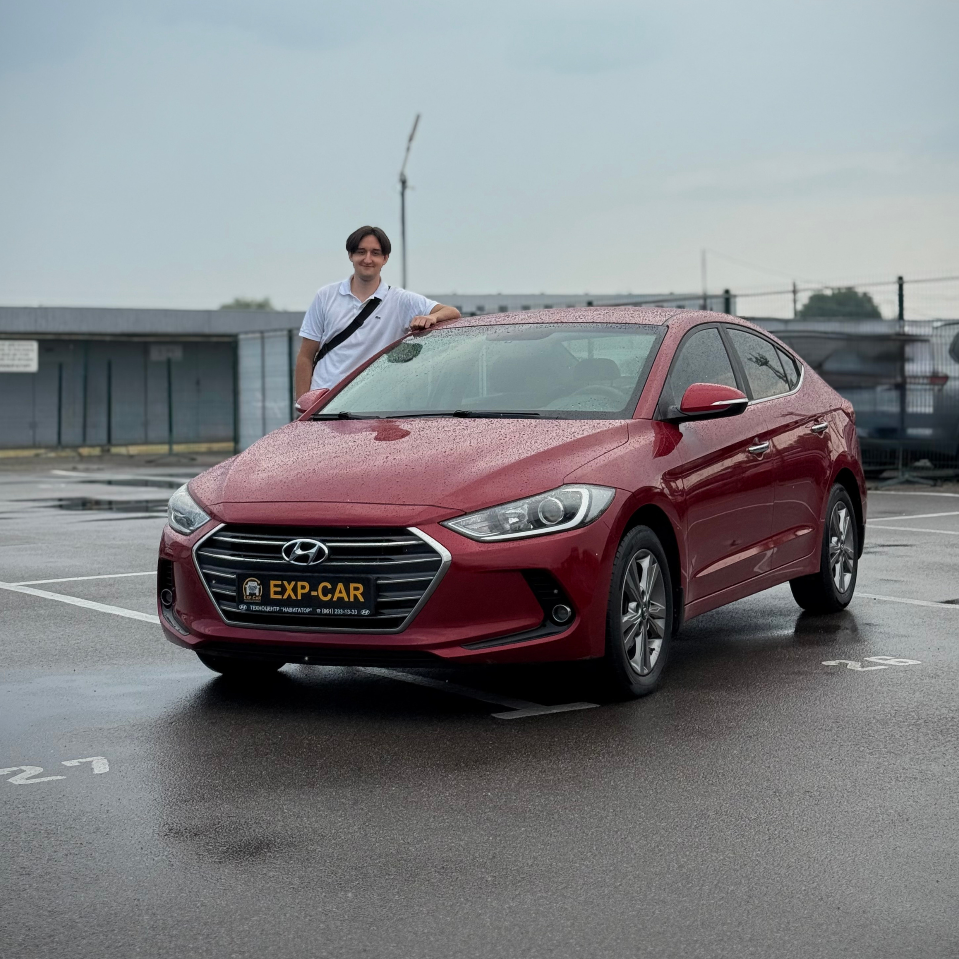 Офіційна Hyundai Elantra з пробігом 65 тис.км
