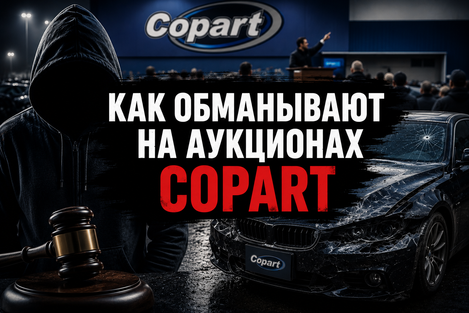 как обманывают на аукционах копарт